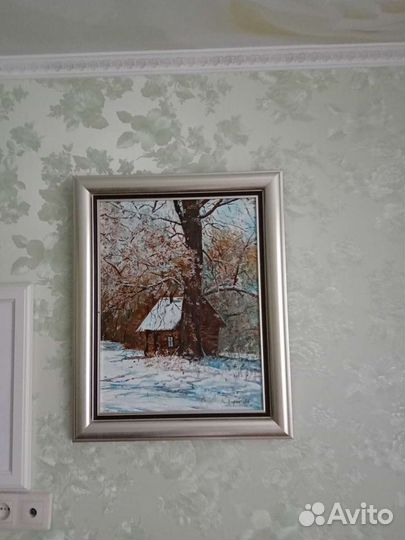 Картина маслом на холсте пейзаж