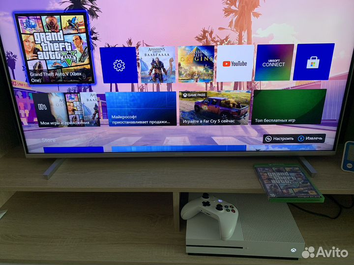 Xbox One s 1tb с играми