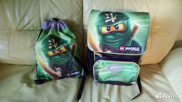 Рюкзак школьный lego Maxi Ninjago Lloyd