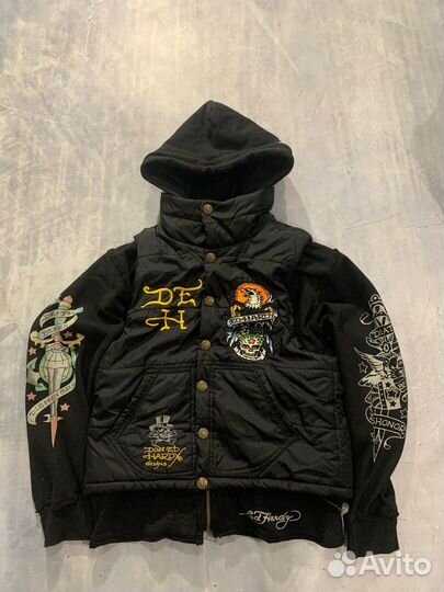 Combo ed hardy jacket