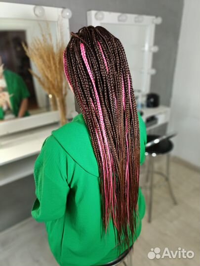 Афрокосы, зизи, вплетение готовых комплектов