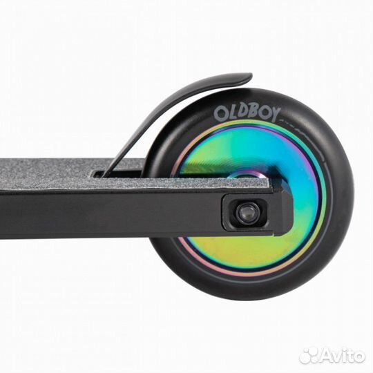 Новый Трюковой самокат Old Boy 1/4 нео-хром