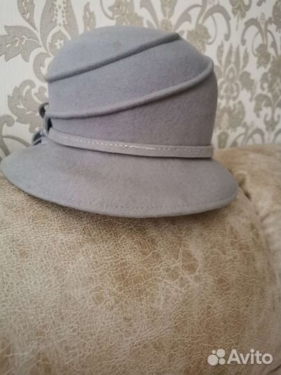 Шляпа фетровая женская