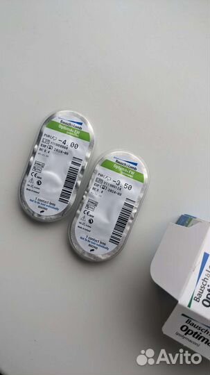 Линзы контактные