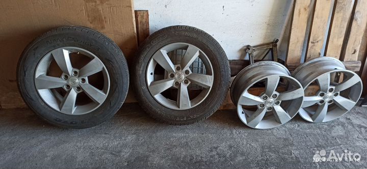 Литые диски r15, 5x100