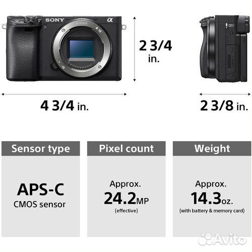 Sony A6400 Body