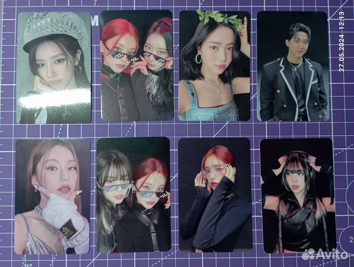 Офф карты кпоп stray kids itzy gidle итзи стрей