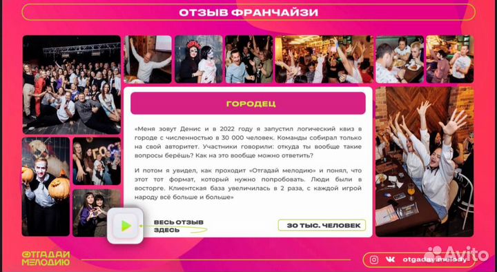 Франшиза готового бизнеса