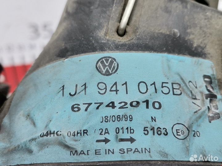 Фара передняя для Volkswagen Golf 4 1J1941015B
