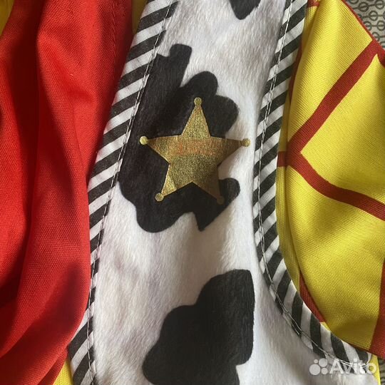 Костюм ковбой Вуди из мультика История игрушек