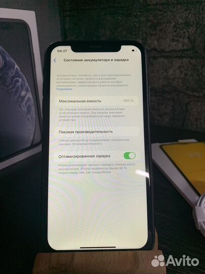 iPhone Xr 128, акб 100