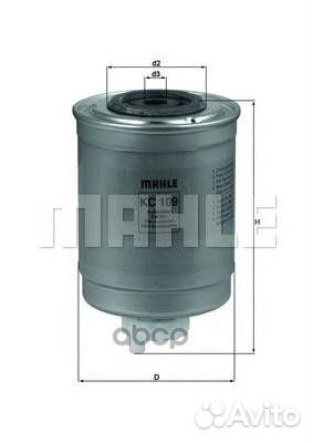 KC109 фильтр топливный Ford Transit 2.5 Di/DTi