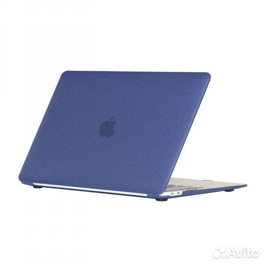 Чехол для MacBook Pro 16 2019 синий карбон