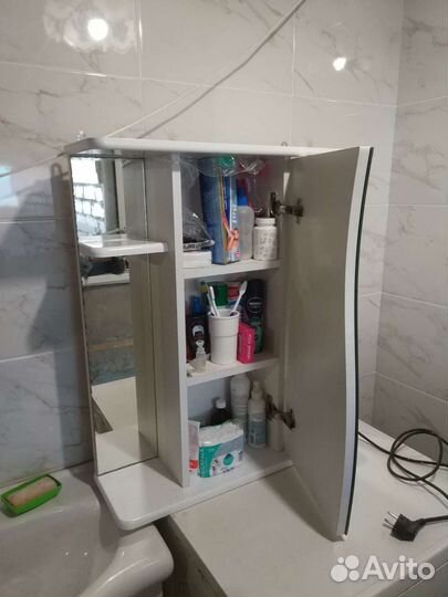 Зеркало шкаф в ванную