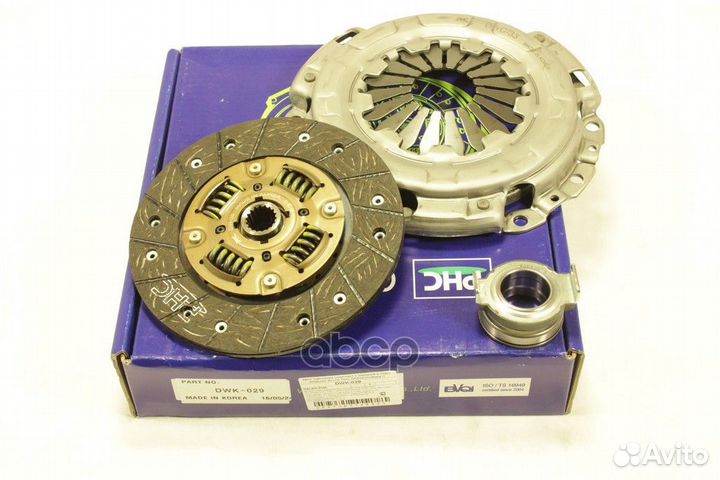 Комплект сцепления daewoo matiz 0.8 98- dwk029