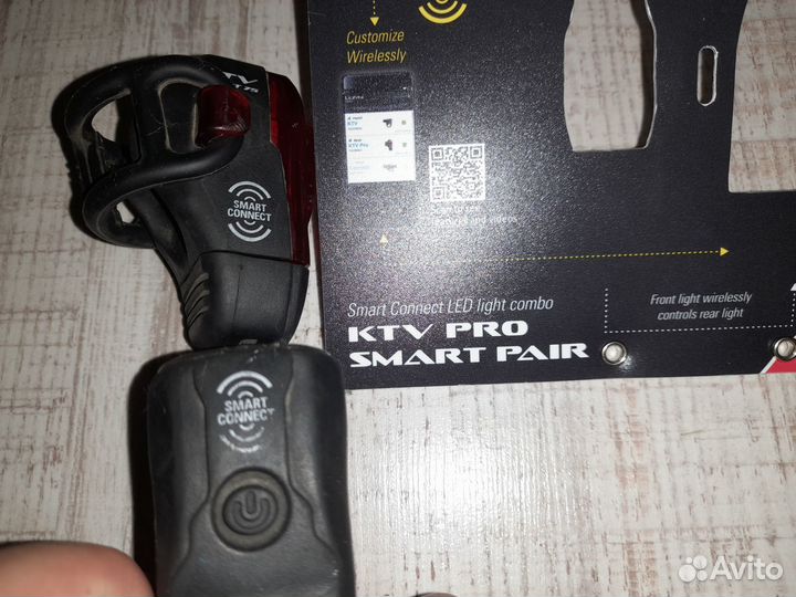 Комплект велофонарей Lezyne KTV PRO Smart