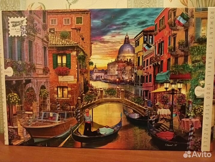 Пазлы 1000 Romantic Travel от Step