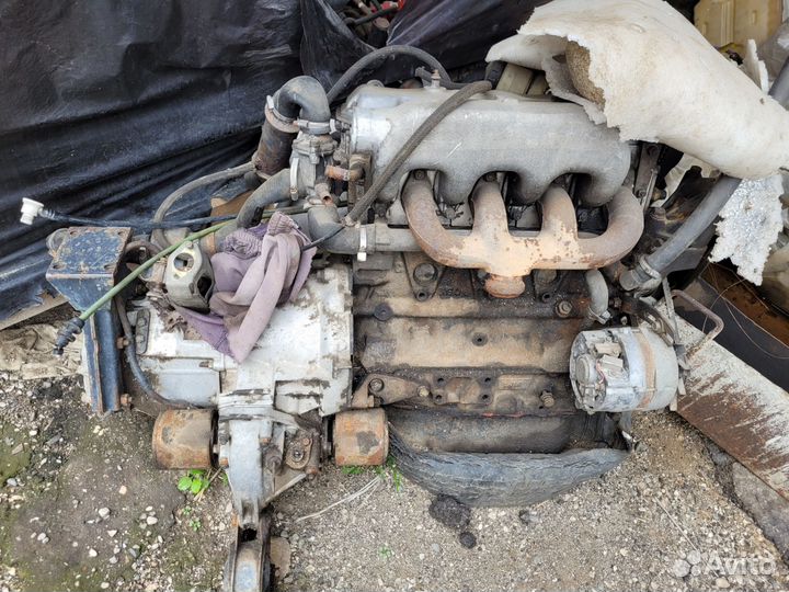Двигатель 8144.67 2.5 D с коробкой фиат дукато 90г