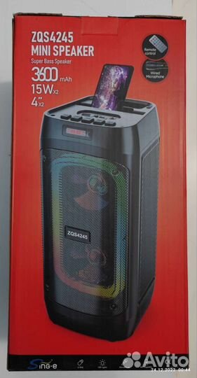 Колонка беспроводная блютуз 