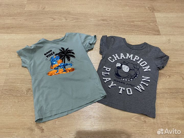 Вещи пакетом на мальчика 110размер