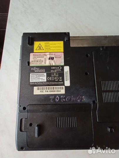 Fujitsu siemens amilo 1703