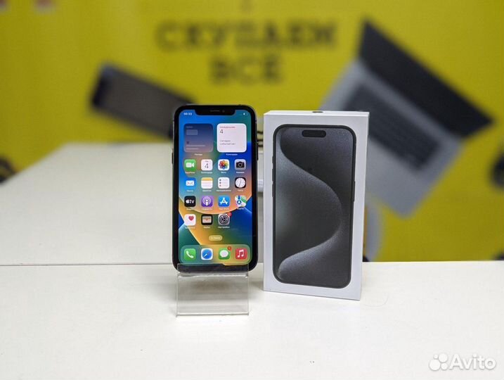 iPhone Xr в корпусе 15 Pro