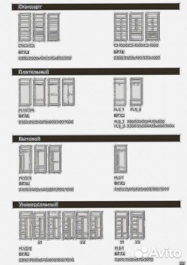 Шкаф распашной