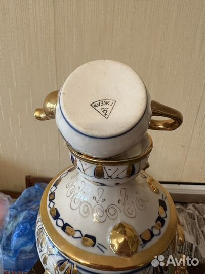 Самовар гжель