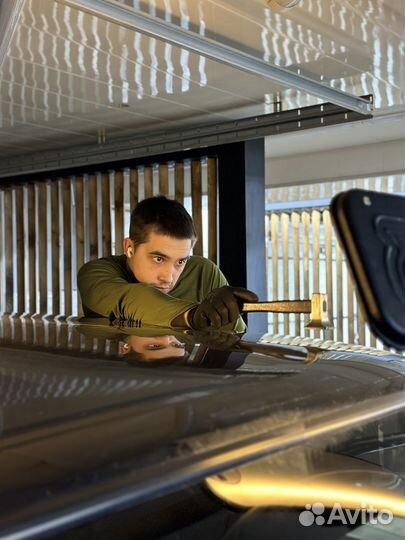 Вакуумная рихтовка (выпрямление вмятин )