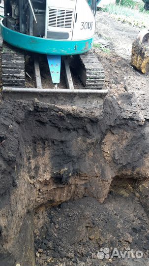 Услуги миниэксковатора