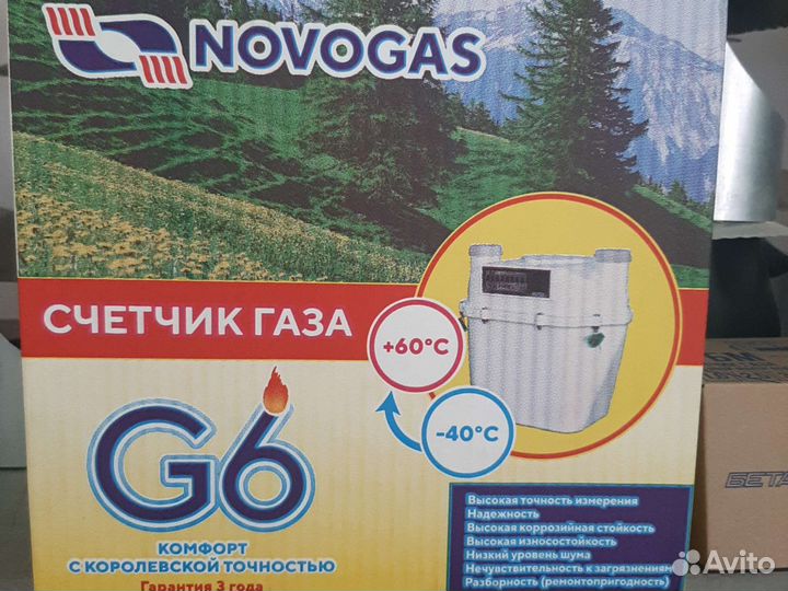 Счетчик газа сгмн 1 g6