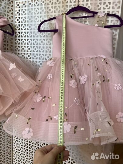 Нарядное платье для девочки 110 116 пышное