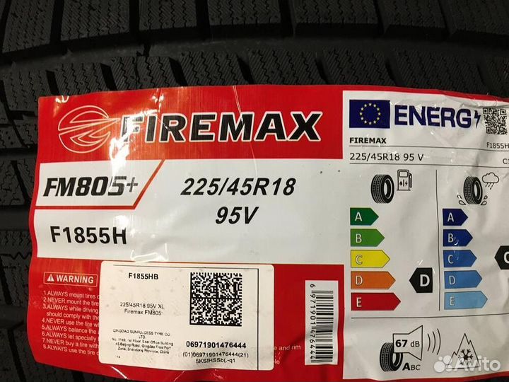 Firemax FM805 225/45 R18 95V