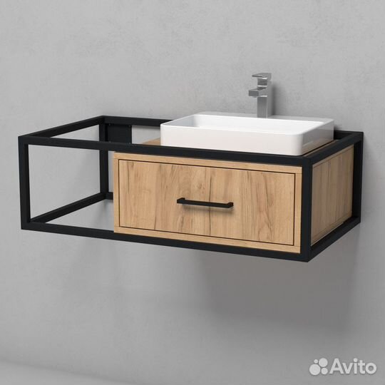 Тумба под раковину лофт