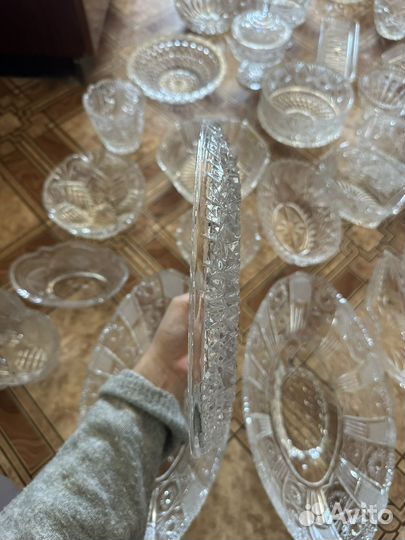 Салатники советские хрусталь СССР