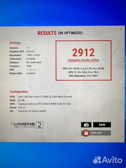 Gigabyte RTX 2060super 8gb