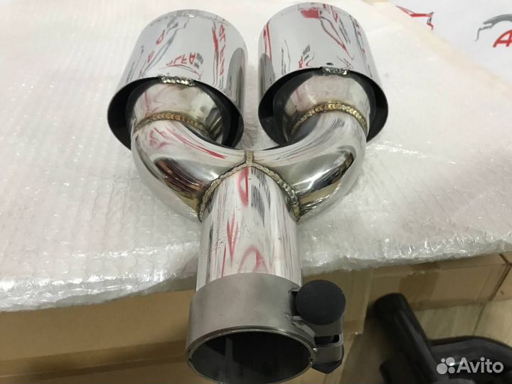 Насадка глушителя мерседес AMG