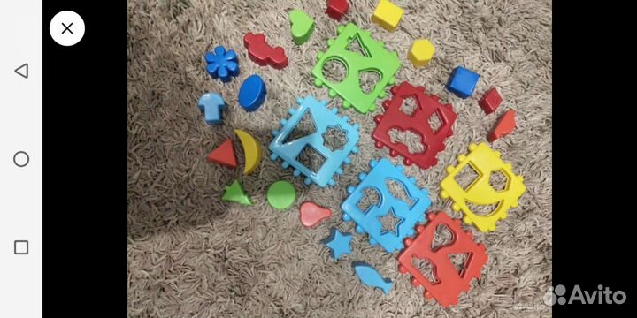 Игрушки сортеры