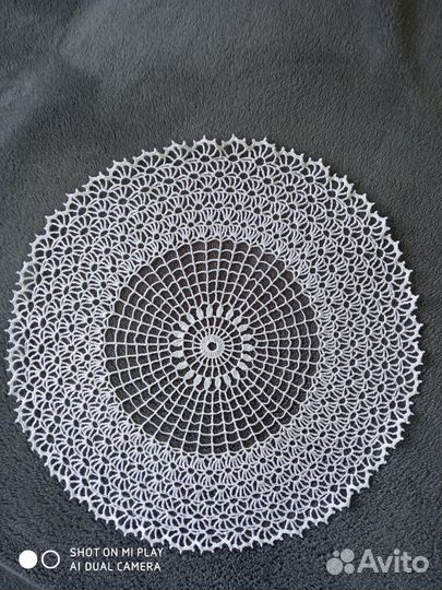 Салфетки вязаные крючком