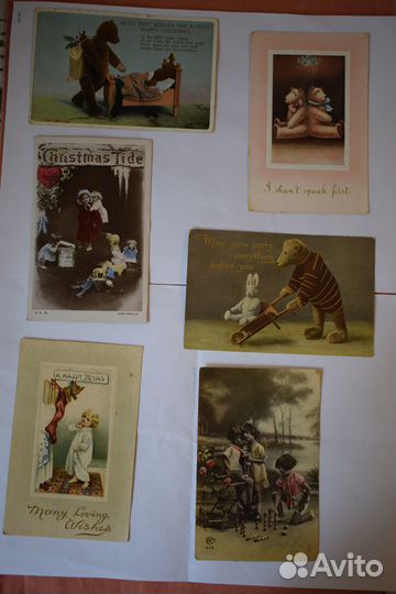 Антикварные открытки
