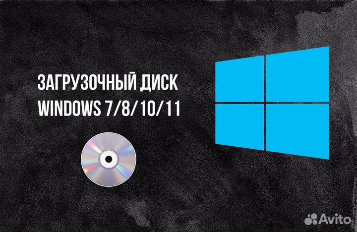 Загрузочный Диск Windows 7/8/10/11