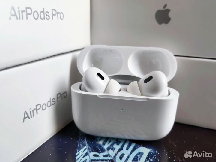 Наушники AirPods Pro 2 Gen Type C (гарантия+чехол)