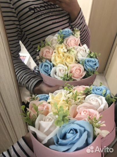 Букеты валентинки