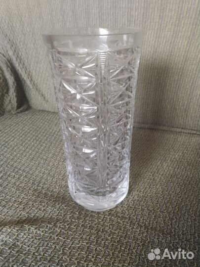 Хрустальная ваза для цветов СССР