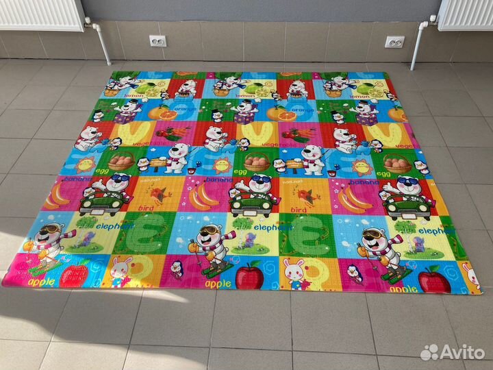 Складной детский коврик 180х200