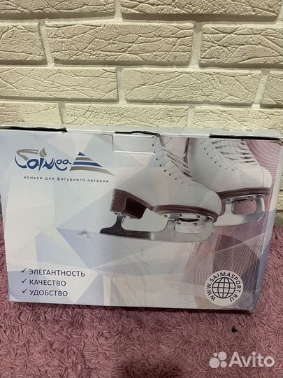 Коньки фигурные 38 размер