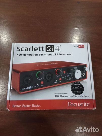 Звуковая карта Focusrite Scarlett