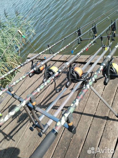 Карповый набор., рот под, сигнализаторы