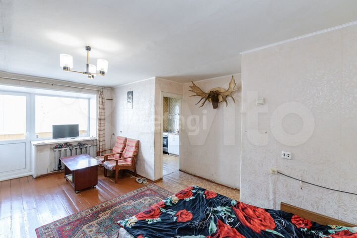 3-к. квартира, 56,8 м², 2/5 эт.