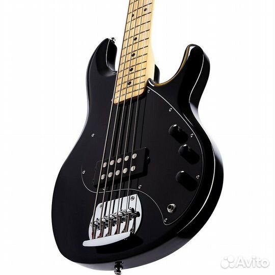 Бас-гитара 5 струнная Sterling StingRay Ray5 Black
